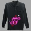 Long Sleeve Silk Touch Polo with Pocket Thumbnail