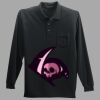 Long Sleeve Silk Touch Polo with Pocket Thumbnail