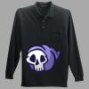 Long Sleeve Silk Touch Polo with Pocket Thumbnail