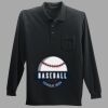 Long Sleeve Silk Touch Polo with Pocket Thumbnail