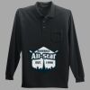 Long Sleeve Silk Touch Polo with Pocket Thumbnail