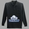 Long Sleeve Silk Touch Polo with Pocket Thumbnail
