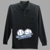 Long Sleeve Silk Touch Polo with Pocket Thumbnail