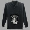 Long Sleeve Silk Touch Polo with Pocket Thumbnail