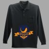 Long Sleeve Silk Touch Polo with Pocket Thumbnail
