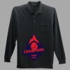 Long Sleeve Silk Touch Polo with Pocket Thumbnail