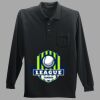 Long Sleeve Silk Touch Polo with Pocket Thumbnail