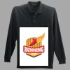 Long Sleeve Silk Touch Polo with Pocket Thumbnail