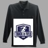 Long Sleeve Silk Touch Polo with Pocket Thumbnail