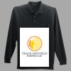 Long Sleeve Silk Touch Polo with Pocket Thumbnail