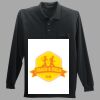Long Sleeve Silk Touch Polo with Pocket Thumbnail