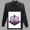 Long Sleeve Silk Touch Polo with Pocket Thumbnail