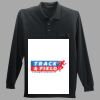 Long Sleeve Silk Touch Polo with Pocket Thumbnail