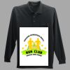 Long Sleeve Silk Touch Polo with Pocket Thumbnail