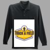 Long Sleeve Silk Touch Polo with Pocket Thumbnail