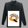 Long Sleeve Silk Touch Polo with Pocket Thumbnail