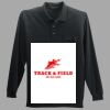 Long Sleeve Silk Touch Polo with Pocket Thumbnail