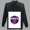 Long Sleeve Silk Touch Polo with Pocket Thumbnail