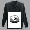 Long Sleeve Silk Touch Polo with Pocket Thumbnail
