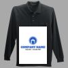 Long Sleeve Silk Touch Polo with Pocket Thumbnail
