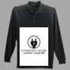 Long Sleeve Silk Touch Polo with Pocket Thumbnail