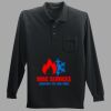 Long Sleeve Silk Touch Polo with Pocket Thumbnail