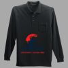 Long Sleeve Silk Touch Polo with Pocket Thumbnail