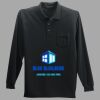 Long Sleeve Silk Touch Polo with Pocket Thumbnail