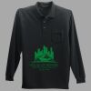 Long Sleeve Silk Touch Polo with Pocket Thumbnail