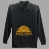 Long Sleeve Silk Touch Polo with Pocket Thumbnail