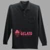 Long Sleeve Silk Touch Polo with Pocket Thumbnail