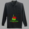 Long Sleeve Silk Touch Polo with Pocket Thumbnail