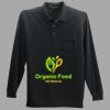 Long Sleeve Silk Touch Polo with Pocket Thumbnail