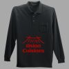 Long Sleeve Silk Touch Polo with Pocket Thumbnail