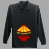 Long Sleeve Silk Touch Polo with Pocket Thumbnail