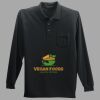 Long Sleeve Silk Touch Polo with Pocket Thumbnail