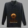 Long Sleeve Silk Touch Polo with Pocket Thumbnail
