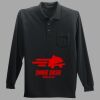 Long Sleeve Silk Touch Polo with Pocket Thumbnail