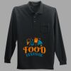 Long Sleeve Silk Touch Polo with Pocket Thumbnail