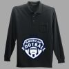 Long Sleeve Silk Touch Polo with Pocket Thumbnail