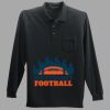 Long Sleeve Silk Touch Polo with Pocket Thumbnail