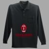 Long Sleeve Silk Touch Polo with Pocket Thumbnail