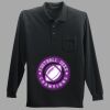 Long Sleeve Silk Touch Polo with Pocket Thumbnail