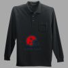 Long Sleeve Silk Touch Polo with Pocket Thumbnail