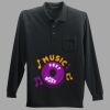 Long Sleeve Silk Touch Polo with Pocket Thumbnail