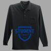 Long Sleeve Silk Touch Polo with Pocket Thumbnail