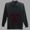 Long Sleeve Silk Touch Polo with Pocket Thumbnail