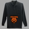 Long Sleeve Silk Touch Polo with Pocket Thumbnail