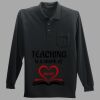 Long Sleeve Silk Touch Polo with Pocket Thumbnail