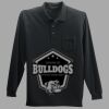 Long Sleeve Silk Touch Polo with Pocket Thumbnail